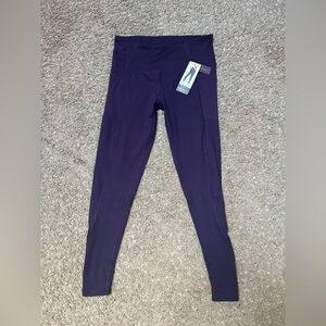 “Z” by Zobha: Purple High-Waisted Leggings